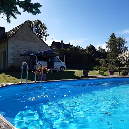 Maison Perigourdine Avec Piscine Privee Et Wifi - Fr-1-616-531 Ginestet