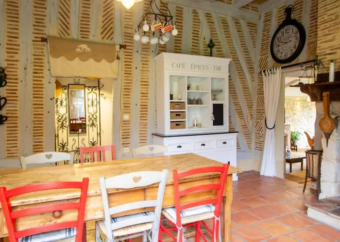 Maison Perigourdine Avec Piscine Privee Et Wifi - Fr-1-616-531 * Ginestet